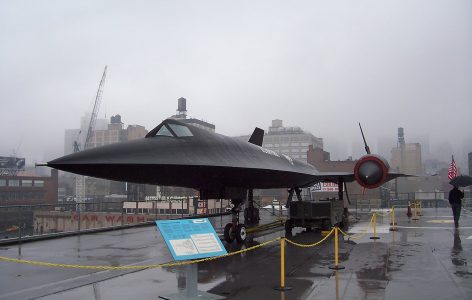 Lockheed SR-71 Blackbird at the Intrepid sea, air and space museum