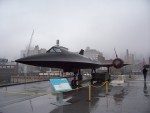 Lockheed SR-71 Blackbird at the Intrepid sea, air and space museum