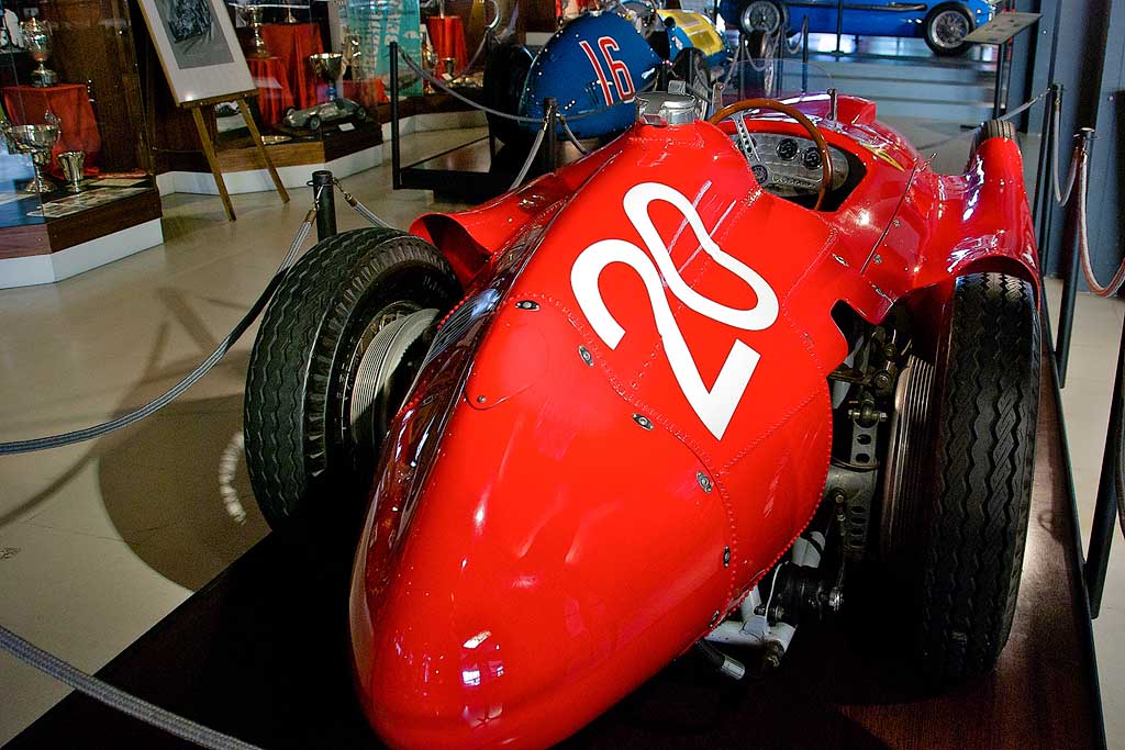 Ferrari Lancia D50 1956: Museo Juan Manuel Fangio, Balcarce, Buenos Aires, Argentina