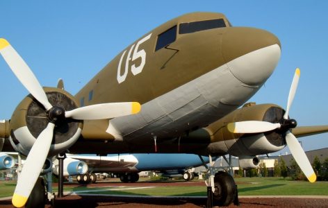 Tinker_AFB_C-47_front