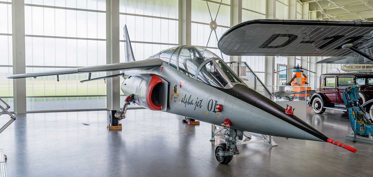 Dassault / Dornier Alpha Jet; Dornier Museum, Friedrichshafen, Baden-Württemberg, Deutchland | Germany | Tyskland [2018]