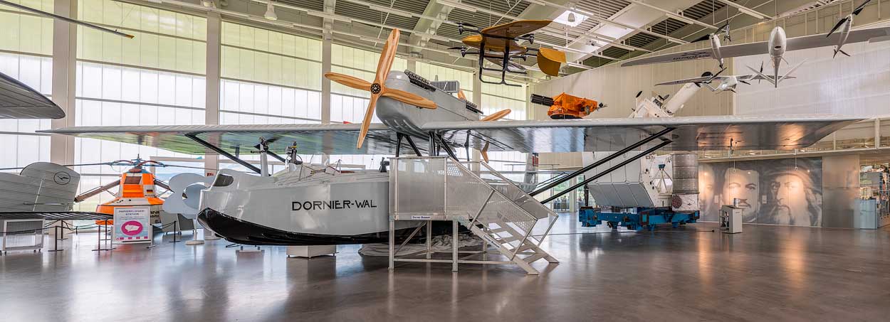 Dornier Do X 'Wal' N25 (replica); Dornier Museum, Friedrichshafen, Baden-Württemberg, Deutchland | Germany | Tyskland [2018]