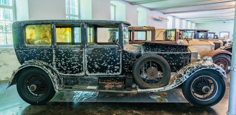 Rolls-Royce New Phantom, Limousine, 1927, Coachbuilder Windover, UK: Rolls-Royce Automobilmuseum Vonier, Dornbirn, Austria | Österreich [2018]
