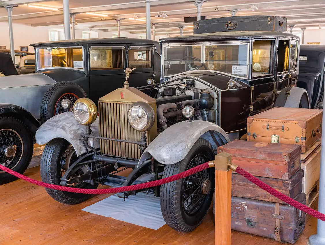 Rolls-Royce New Phantom, Pullman Limousine, 1926, Coachbuilder Barker & Co, UK: Rolls-Royce Automobilmuseum Vonier, Dornbirn, Austria | Österreich [2018]