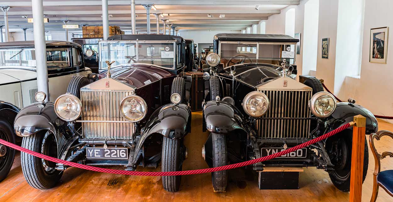 Rolls-Royce New Phantom, Sedanca de Ville & Three quarter Coupé, 1926, Coachbuilder Barker & Co, UK: Rolls-Royce Automobilmuseum Vonier, Dornbirn, Austria [2018]