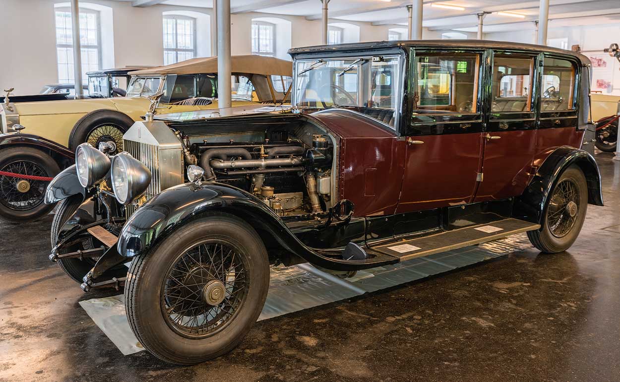 Rolls-Royce Phantom I, Enclosed Drive Limousine, 1929, Coachbilder Windover: Rolls-Royce Automobilmuseum Vonier, Dornbirn, Austria | Österreich [2018]