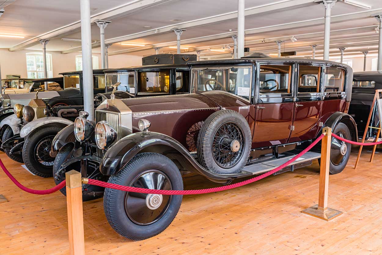 Rolls-Royce Phantom I, Enclosed Limousine, 1928, Coachbuilder Windover Ltd, UK: Rolls-Royce Automobilmuseum Vonier, Dornbirn, Austria | Österreich [2018]