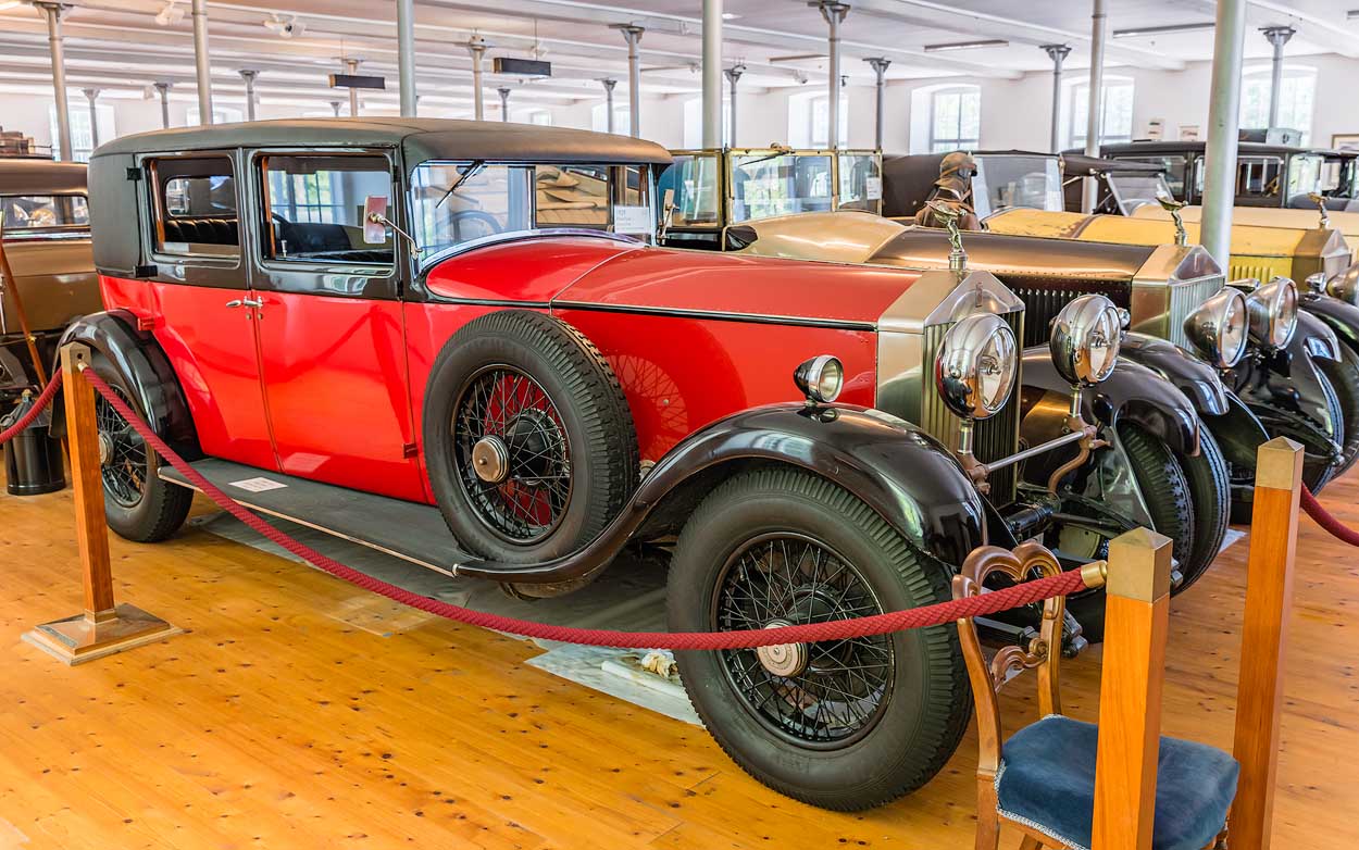 Rolls-Royce Phantom I, Limousine, 1929, Coachbuilder Park Ward Coachwork, UK: Rolls-Royce Automobilmuseum Vonier, Dornbirn, Austria | Österreich [2018]