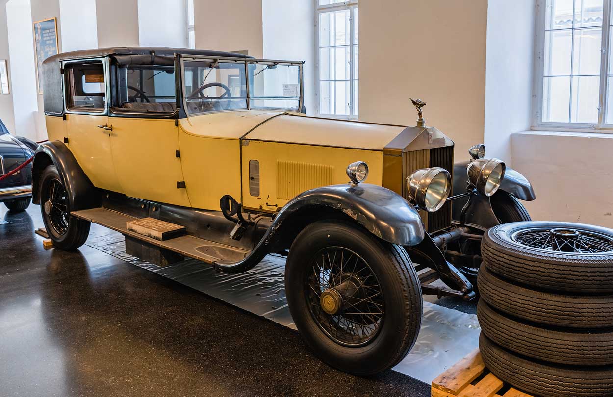 Rolls-Royce Phantom I, Limousine de Ville, 1928, Coachbuilder Mann Egerton & Co, UK: Rolls-Royce Automobilmuseum Vonier, Dornbirn, Austria | Österreich [2018]
