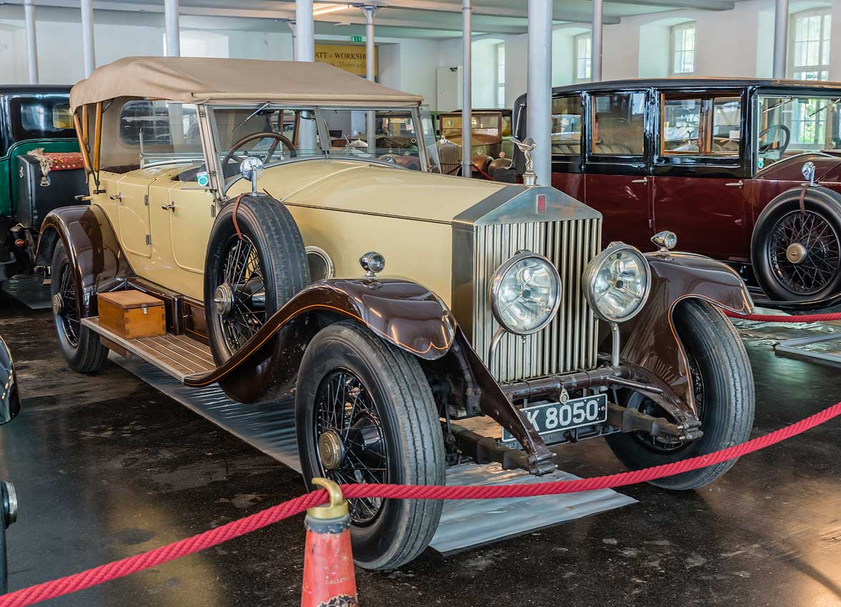 Rolls-Royce Phantom I, Open Touring Car, 1929, Coachbuilder Glassbrook: Rolls-Royce Automobilmuseum Vonier, Dornbirn, Austria | Österreich [2018]