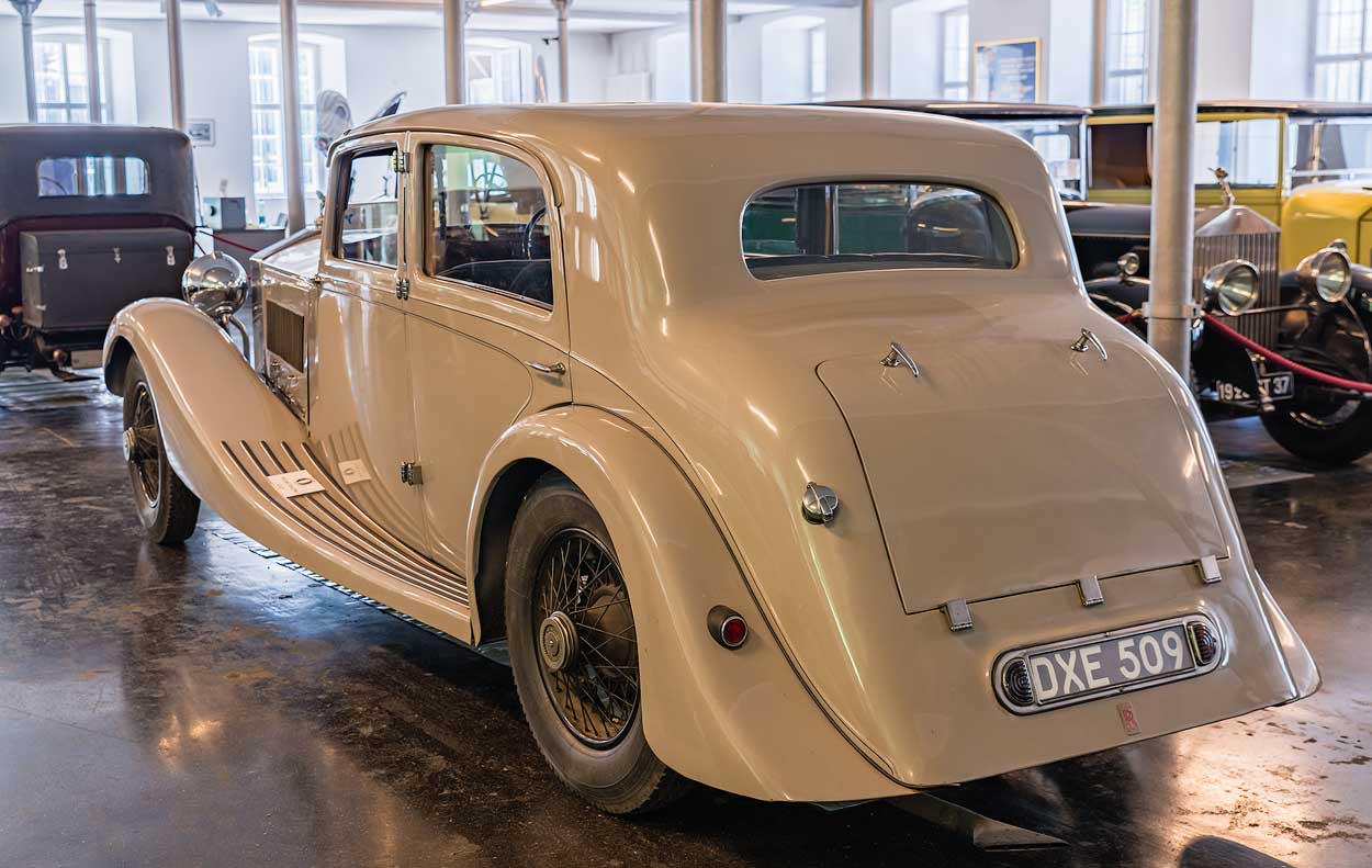 Rolls-Royce Phantom I, Sports Saloon, 1929, Coachbuilder Southern Motor Company, UK: Rolls-Royce Automobilmuseum Vonier, Dornbirn, Austria | Österreich [2018]
