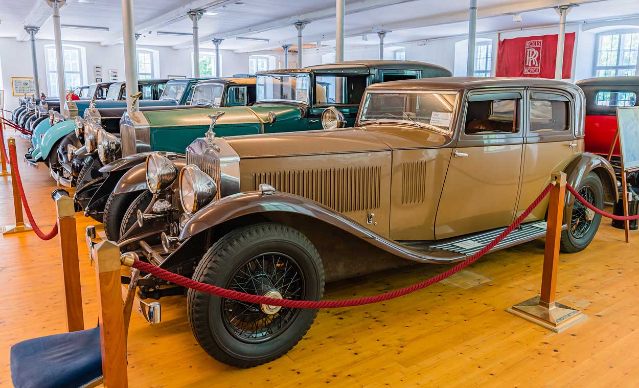 Rolls-Royce Phantom II Continental, Sports Saloon, 1932, Coachbuilder Hooper & Co, UK: Rolls-Royce Automobilmuseum Vonier, Dornbirn, Austria [2018]
