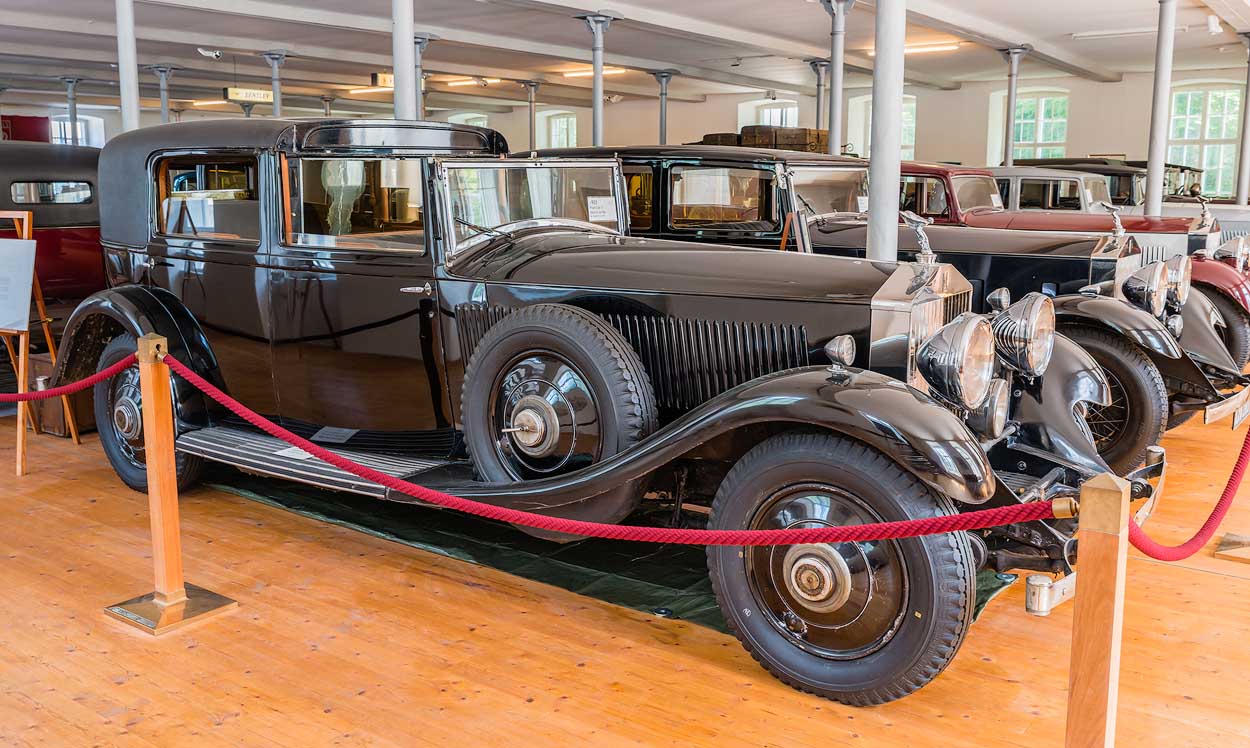 Rolls-Royce Phantom II, Sedanca de Ville, 1933, Coachbuilder Barker & Co, UK: Rolls-Royce Automobilmuseum Vonier, Dornbirn, Austria | Österreich [2018]