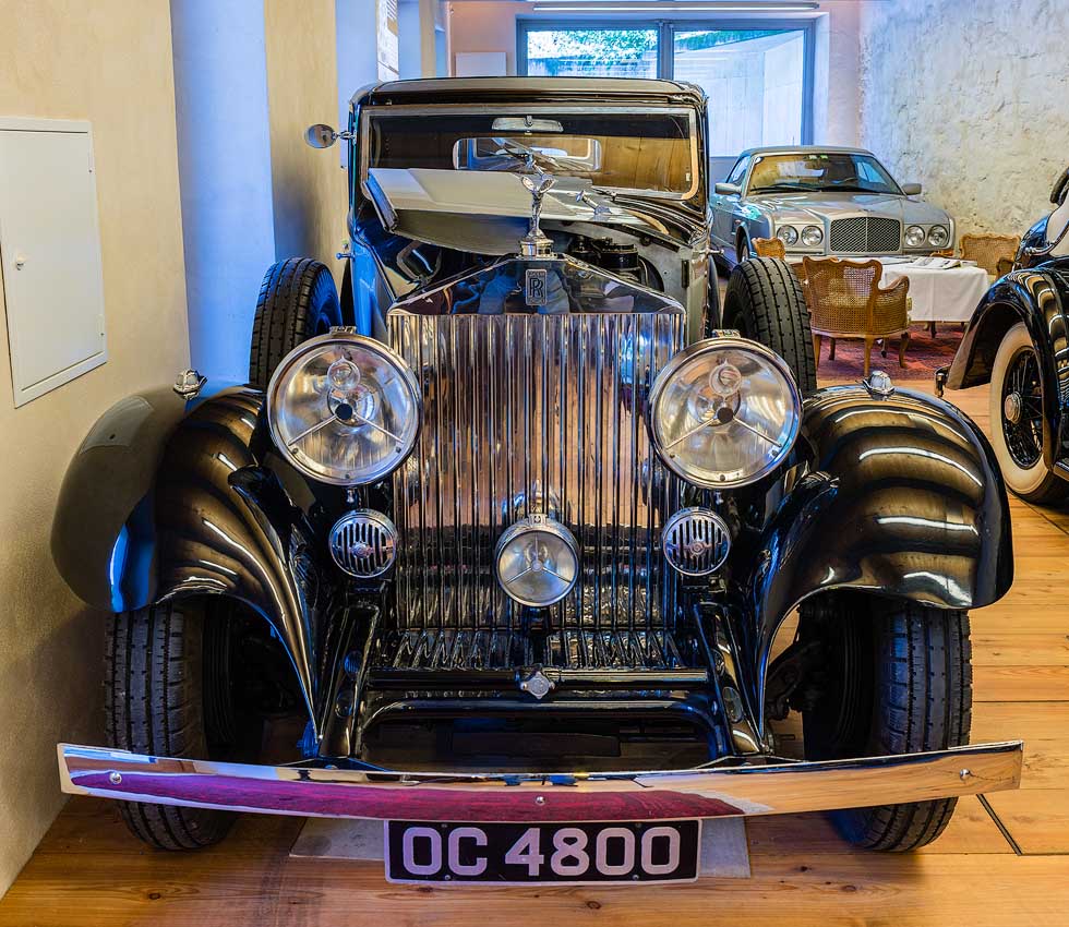 Rolls-Royce Phantom II Sport Saloon, 1933, Coachbuilder Park Ward & Co, London, UK: Rolls-Royce Museum "the World's Finest", Dornbirn, Austria | Österreich [2018]