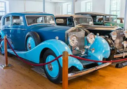 Rolls-Royce Phantom I, Sports Saloon, 1929, Coachcraft Ltd, UK &#038; Phantom III Fixed Head Coupé, 1936, Rippon Bros. Ltd, UK: Rolls-Royce Automobilmuseum Austria | Österreich [2018]